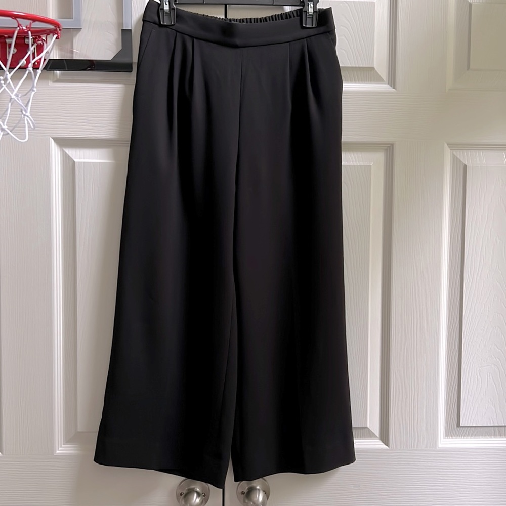 J Crew 365 Crepe wide leg crop